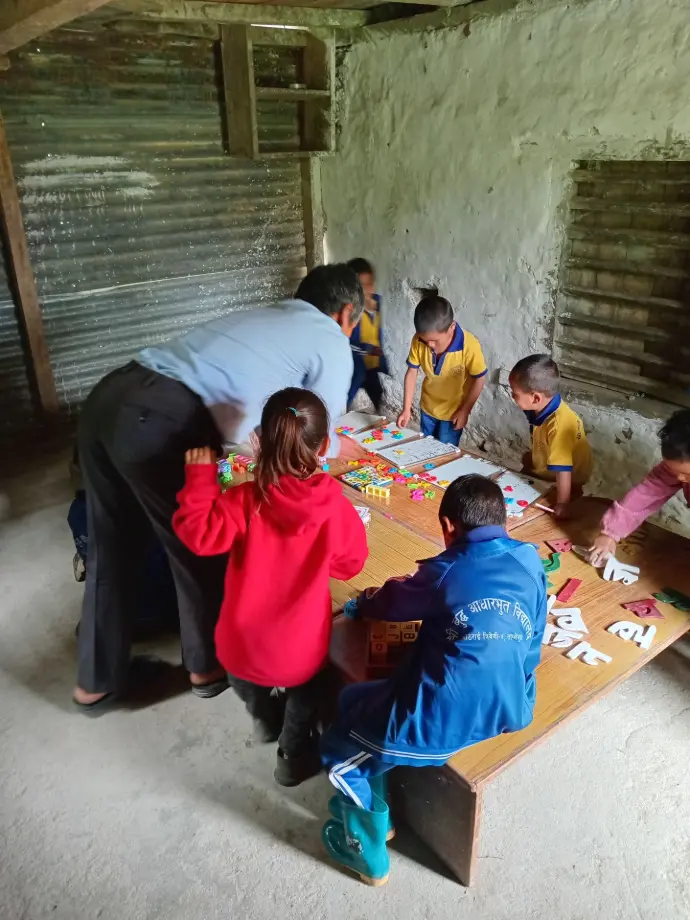 teachers interacting 