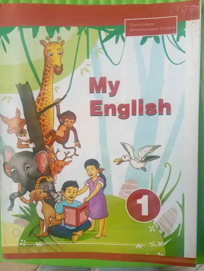 Class 1 my english book 