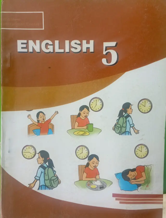 Class 5 english book 
